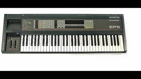 Ensoniq EPS sampling keyboard quick demo