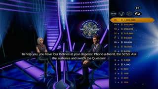 Who wants to be a millionaire footage