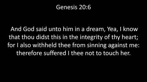 KJV Bible Genesis Chapter 20