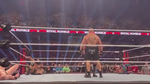 Brock Lasner Smashes everyone - WWE Roy Rumble 29/01/2023