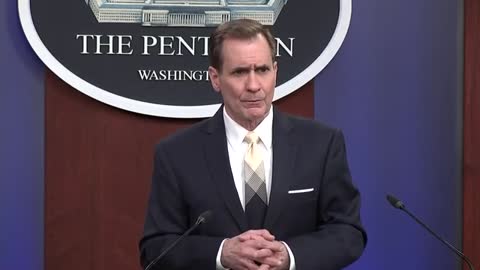 Pentagon Press Briefing With John Kirby 21st March 2022