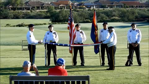 Folds of Honor Ceremony at Saddlebrooke, AZ