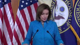 Pelosi: Biden has done "masterful" job with Ukraine.