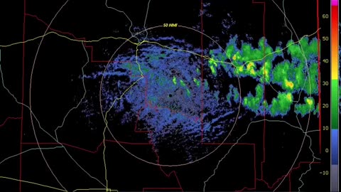 04/25/23 - Arizona NEXRAD Tower Stimulating Rain