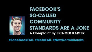 FACEBOOK'S SO-CALLED COMMUNITY STANDARDS ARE A JOKE