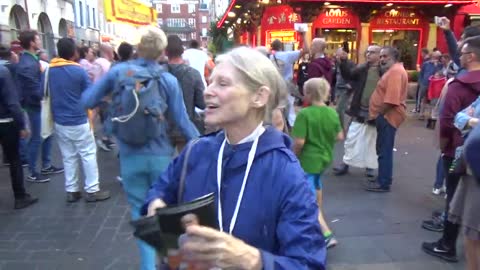 Dancing in the street