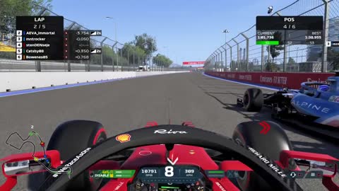 TRIPPLE OVERTAKE - F1 2021