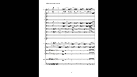 J.S. Bach – Fugue in G Minor, BWV 535 (String Orchestra + Contrabassoon)