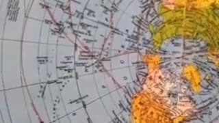 Autopilot Computers use the flat earth map