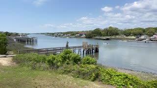 🇺🇸🌴30 SECONDS ON THE HOLDEN BEACH INTRACOASTAL WATERWAY !🇺🇸🌴