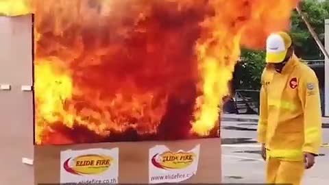 Smart way to stop the fire
