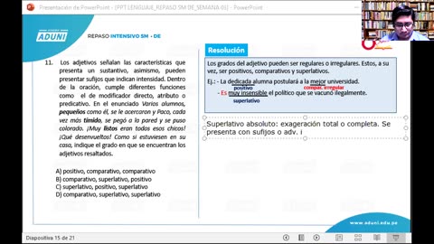 REPASO INTENSIVO ADUNI 2021 | Semana 03 | Biología | Lenguaje | Psicología S1