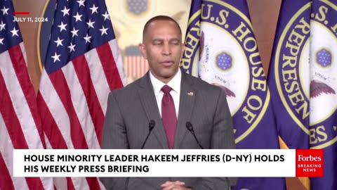 Hakeem Jeffries Asked Point Blank If Biden Is A Liability For Vulnerable House Democrats In Election