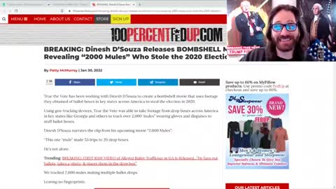 D’SOUZA BOMBSHELL TRAILER REVEALS “MULES” WHO STOLE THE 2020 ELECTION