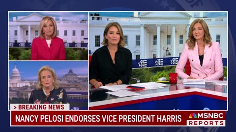 'We must unify and charge forward'_ Pelosi endorses Harris for president