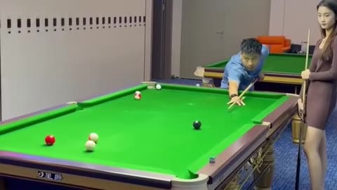 Billiards trick shorts comedy