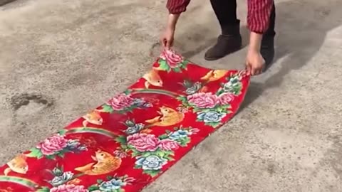 Skilled woman makes shoes from scratch!.hd