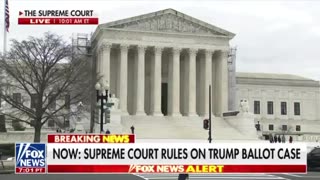 Supreme Court rules on Trump ballot case Trump wins