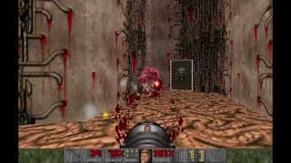 Deathless (Doom II mod) - Deathless - Vestibule (E3M4) - 100% completion