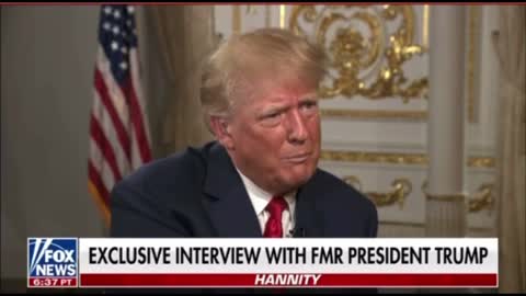 President Donald Trump Interview with Sean Hannity: Part 2.