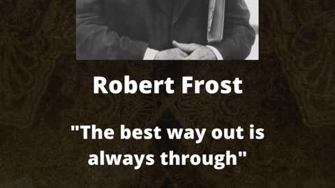 Quotes : Robert Frost