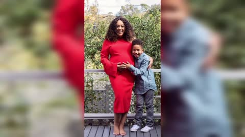 TIA MOWRY'S PREGNANCY BUMP