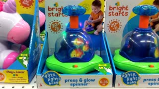 Bright Stars Play & Glow Spinner