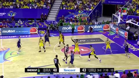 AmeriCup - Brasil 76 x 66 Uruguai - Melhores Momentos