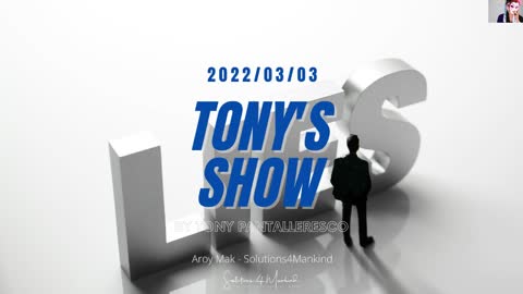 Tony Pantalleresco 2022/03/03 Tony's Show