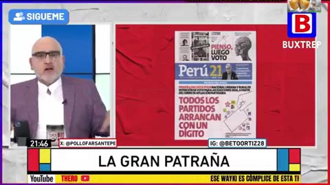 UN ENGAÑO, UNA ESTAFA Y UNA PATRAÑA LA ENCUESTUCHA DE PERU21