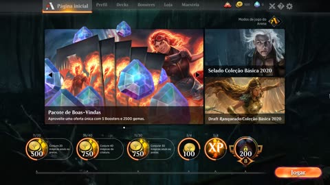 Magic The Gathering Arena: 1° vídeo e deck monored de goblin