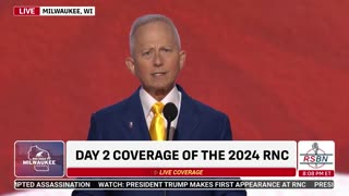 WATCH: U.S. Rep. Jeff Van Drew Speaks at 2024 RNC in Milwaukee, WI - 7/16/2024