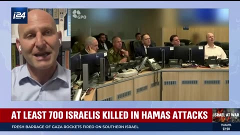 WATCH NOW: DAY 2 OF ISRAEL'S WAR AGAINS HAMAS - DEATH TOLL RISES ABOE 700