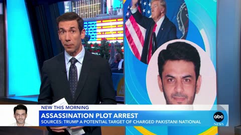 🚨🚨 Breaking: Pakistani national charged with alleged plot to assassinate Donald Trump