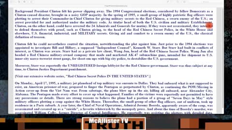 JFK JR'S SECRET! FBI CRASH REPORT! SHERMAN SKOLNICK! BILL CLINTON AND RED CHINESE! FREEMASON HANDS!