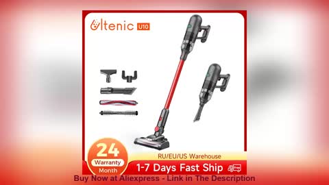 ✅ Ultenic U10 Wireless Vacuum Cleaner 23KPA Suction Vacuums&Sweeps for Floor&Carpet with removable