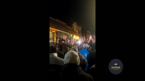 Staten Island: American Patriots protesting against Cuomo