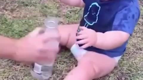 Funny Baby Videos playing # Short