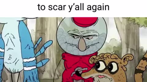 Regular Show dark meme