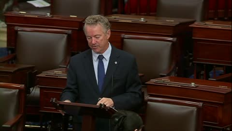Dr. Paul Forces Senate Vote on Niger War Powers Resolution - 10/26/23