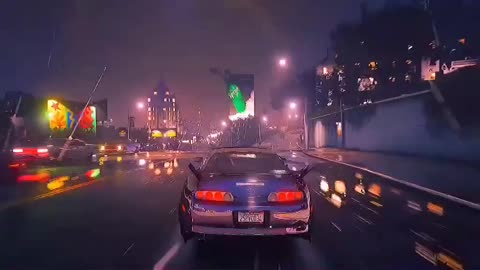 Toyota Supra in GTA 5 ultra max graphics