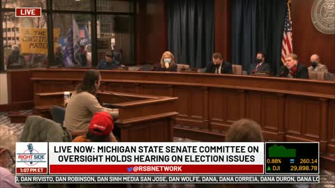Michigan State Senate Committee on Oversight Holds Hearing on Election Issues 12-1-20 Part 2