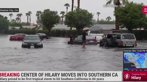 The Coachella Valley and surrounding areas of Southern California are experiencing floods