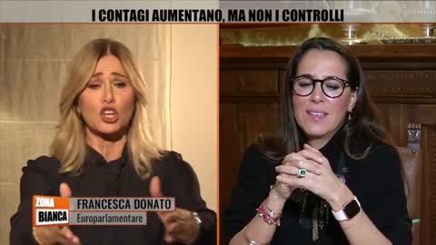 Francesca Donato propone di analizzare i vaccini: Tutti nel panico