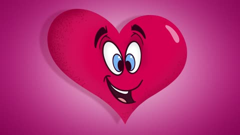 Rocking Heart | Cartoon | DigiSkunkArts