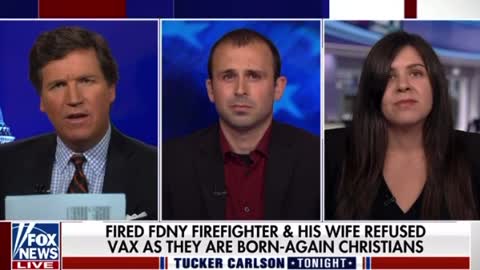 Fired FDNY Fire Fighter and His Wife Refused VAX - Filed For Religious Accommodations