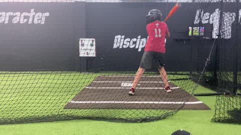 10 yr old hits the ball 81mph