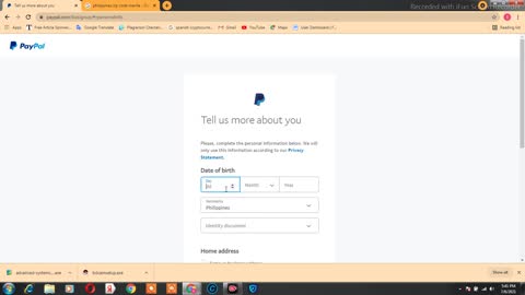 how to make paypal account in pakistan without credit card