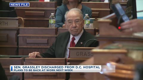 Senator Chuck Grassley, 90, Released From Hospital