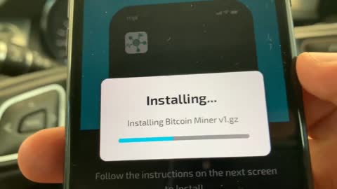 Bitcoin mining in mobile